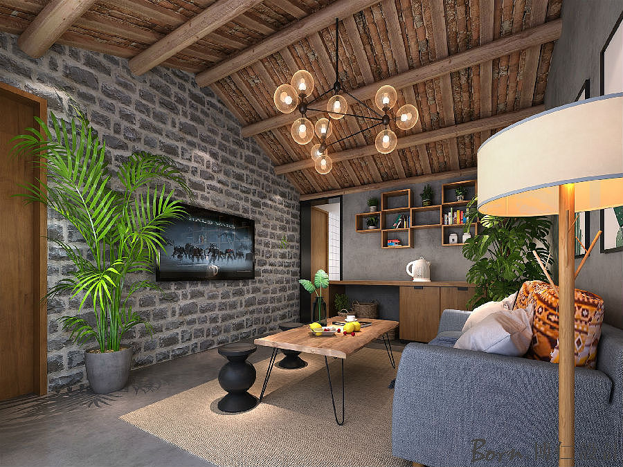 黃山民宿裝修設計還原自然生活